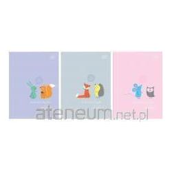 Interdruk, Heft + Block, Interviu Spausdinimas A4/32K spalvota B & B Kids Pastel linija (10 sz) (A4, Speziallineatur)