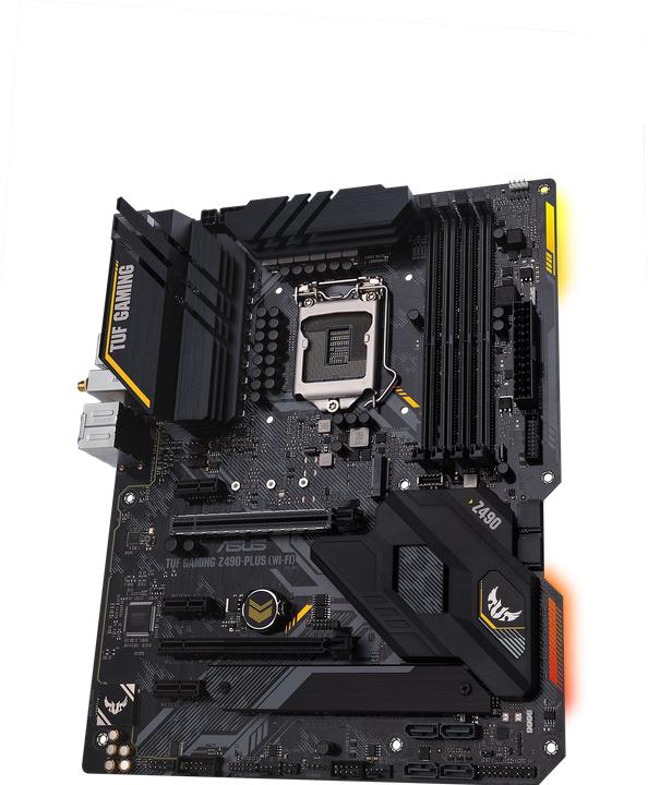 Produktbild ASUS TUF Gaming Z490-PLUS (wi-fi) (LGA 1200, Intel Z490, ATX)