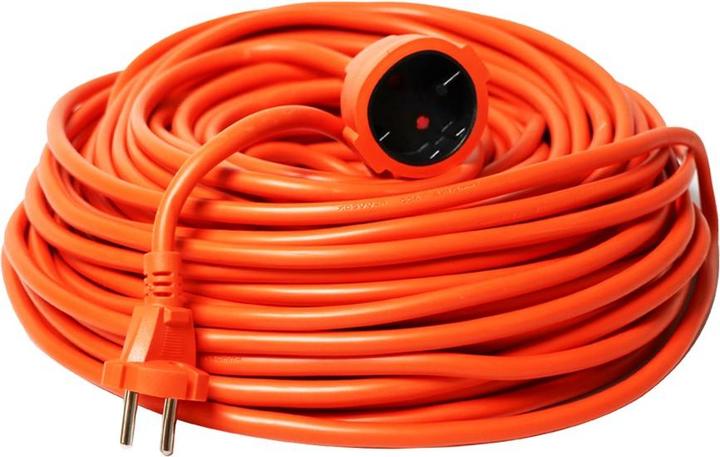 Actual product image Vertex Przedłużacz zwijany 40m PZO40M2x1 0mm (40 m, CEE 7/4)