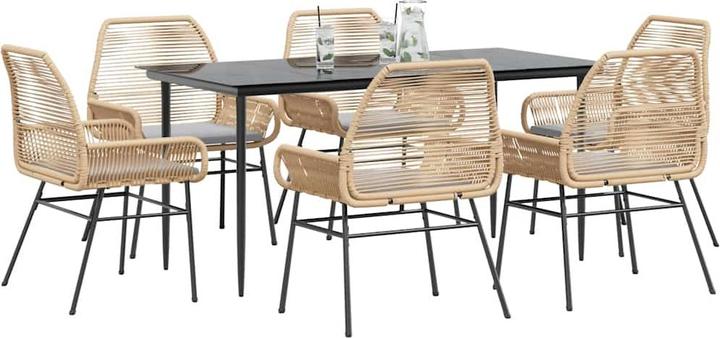Produktbild vidaXL Garten Essgruppe (160 x 80 x 74 cm)