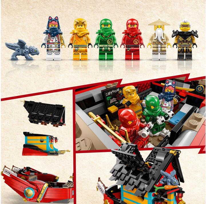 Image du produit LEGO Les planeurs Ninja font la course contre la montre (71797, LEGO Ninjago)
