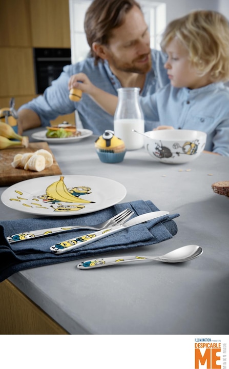 Actual product image WMF Children's cutlery 4 pieces MINIONS