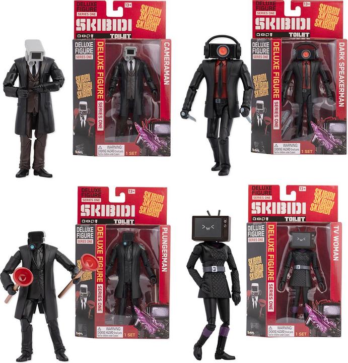 Actual product image Skibidi Toilet SKT Deluxe Figure