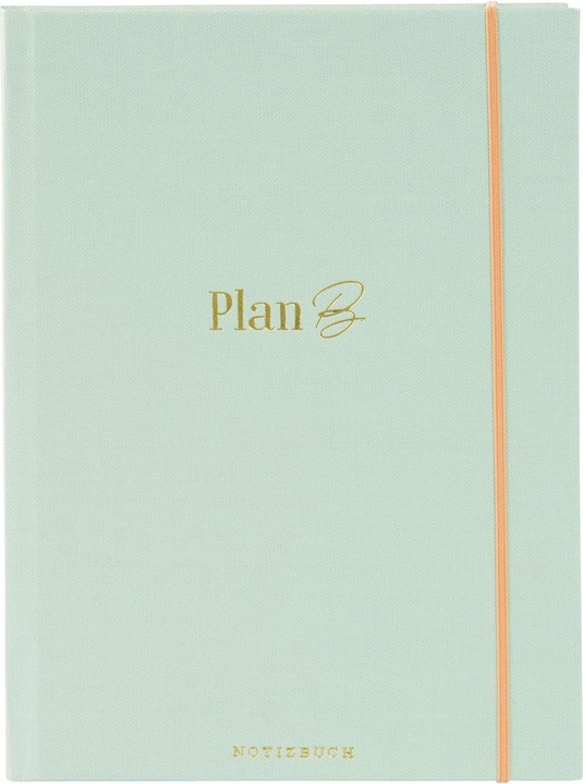 Goldbuch Taccuino Plan B A5, Dot, Verde (A5, Punteggiato)
