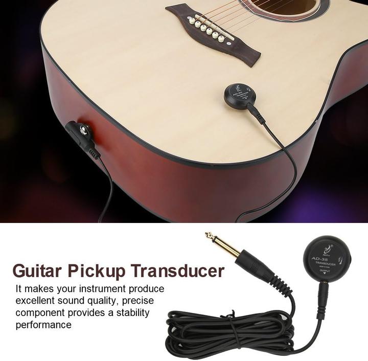 Produktbild Demeras Mini Piezo Pickup für Akustikgitarre und Violine