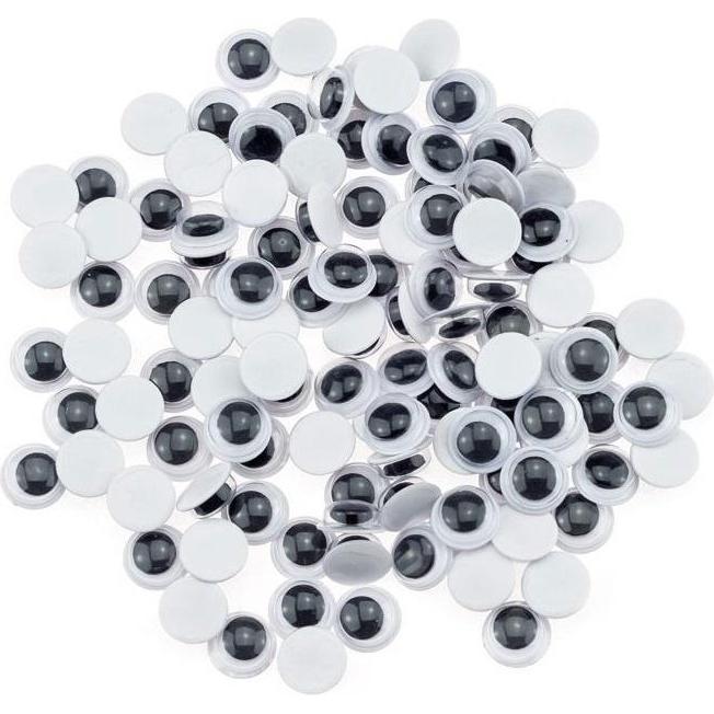 Brewis Bewegliche Augen 8mm 120 Stk