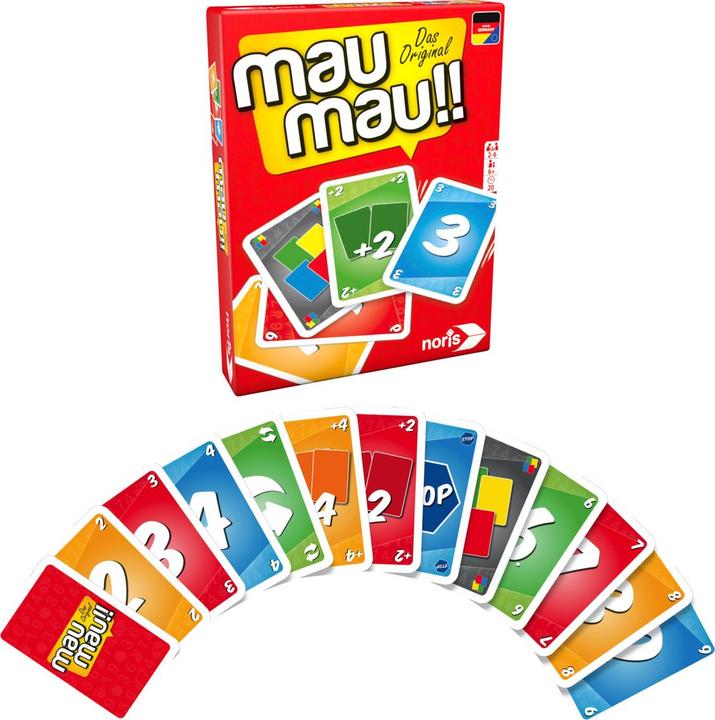 Produktbild Noris Mau Mau (Deutsch, 2 - 10 Spieler)