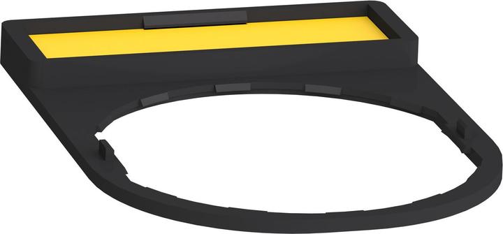 Produktbild Schneider Electric Bezeichnungsschild weiß/Gelb