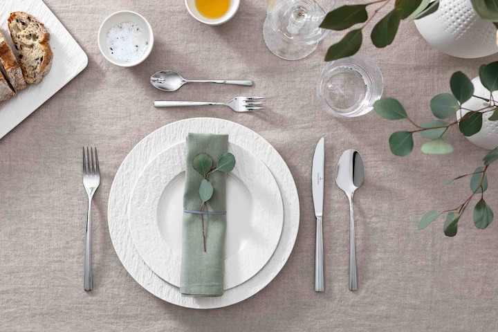 Produktbild Villeroy & Boch Tafelbesteck 30tlg. Piemont (30 Stück, Besteck Set)