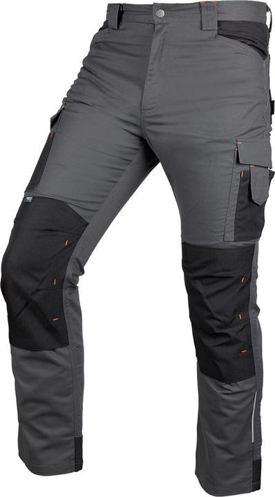Produktbild Topex Mix&Match Arbeitshose, Canvas, Cordura-Verstärkungen, grau/schwarz, Grösse L (L)
