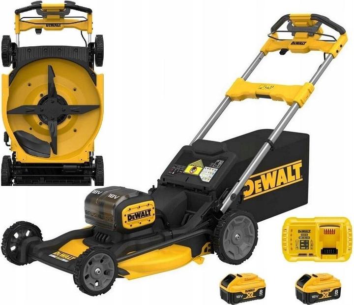 DeWalt Rasenmäher 2x18V XR 53 (Akkubetrieb)