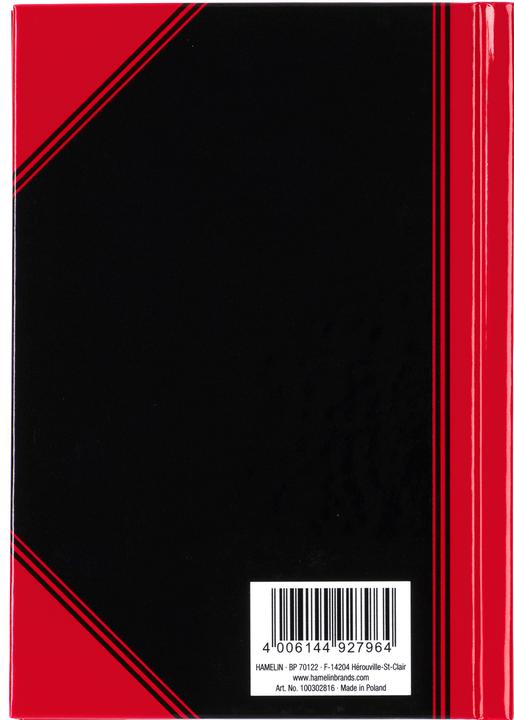 Produktbild Bantex A6 China Kladde (A6, Kariert, Harter Einband)