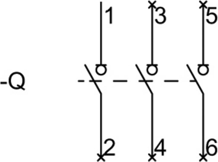 Actual product image Siemens Switch-disconnector 250 A 3 changeover contacts 3KD38340NE100