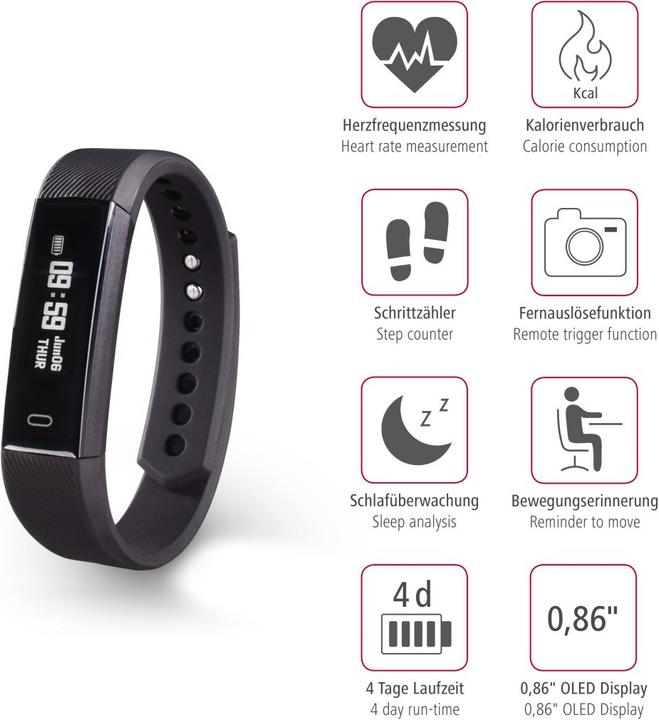 Actual product image Hama Fit Track 1900