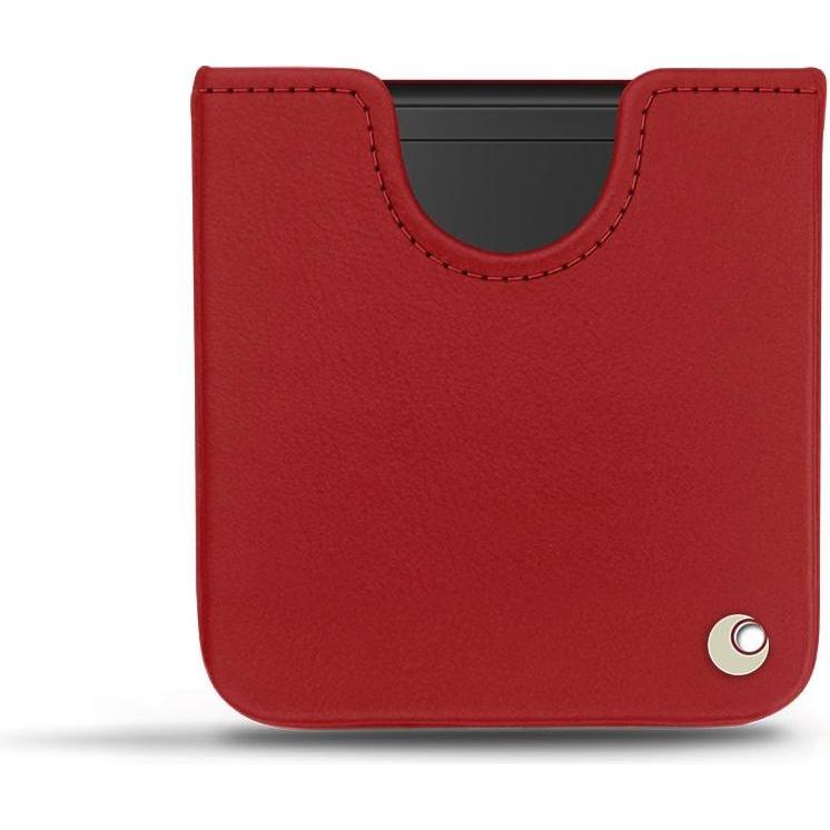 Noreve Lederschutzhülle (Samsung Galaxy Z Flip), Smartphone Hülle, Rot