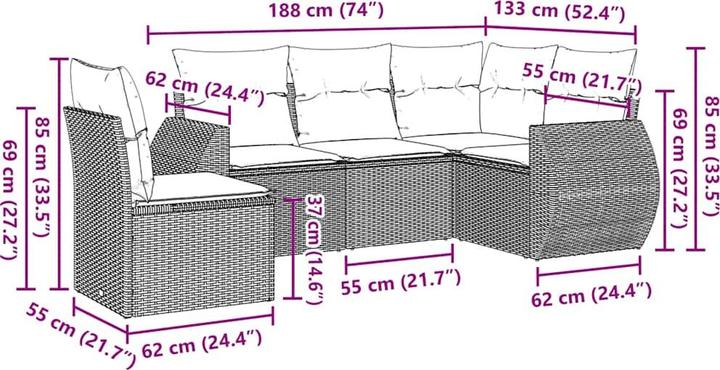 Image du produit vidaXL Hazel