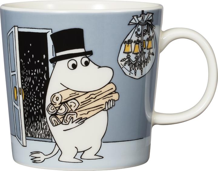Produktbild Iittala Moomin puodelis 0,3L Moominpappa grey (300 ml)