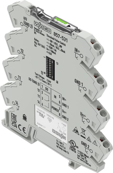 Immagine prodotto Wago Thres val rly output, std analog input
