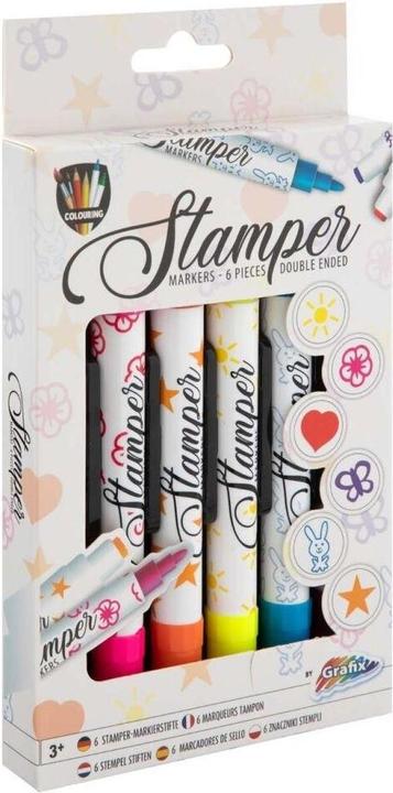 Actual product image Grafix Stamp marker, 6pcs.