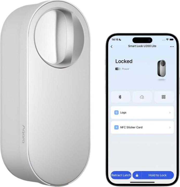 Actual product image Aqara Smart Lock U200 Lite Kit (Smartphone)