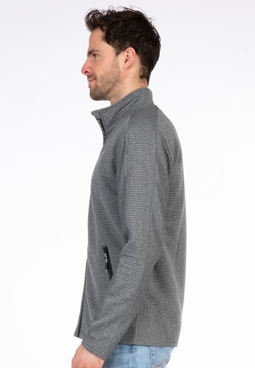 Produktbild LPO Herren-Fleecejacke SCOTT asphalt, Gr. XL/54 (54)