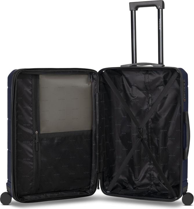 Image du produit Police 4 Rollen Trolley 64 cm mit Dehnfalte (63 l)