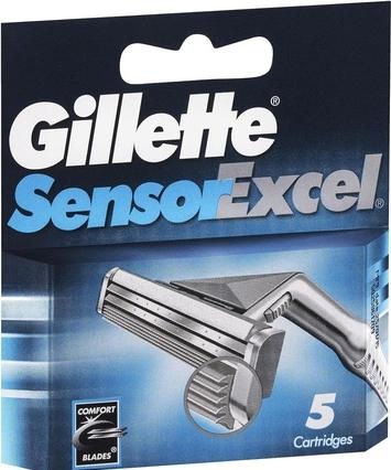 Produktbild Gillette Sensor Excel Wymienne Ostrza Do Maszynki Do Golenia 5szt (5 x)