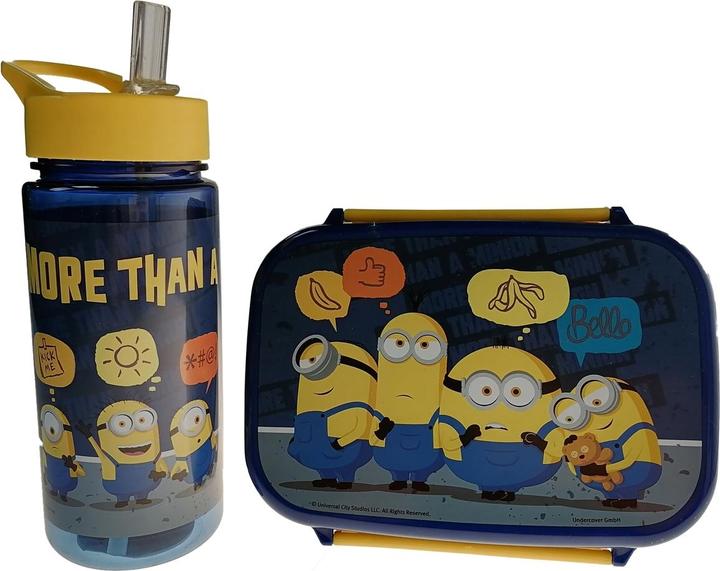 Produktbild Undercover Trinkflasche und Brotdose Minions