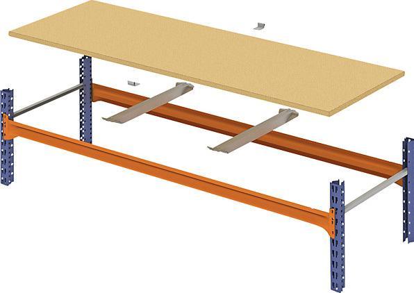 Actual product image kaiserkraft Wide-span shelving shelf level