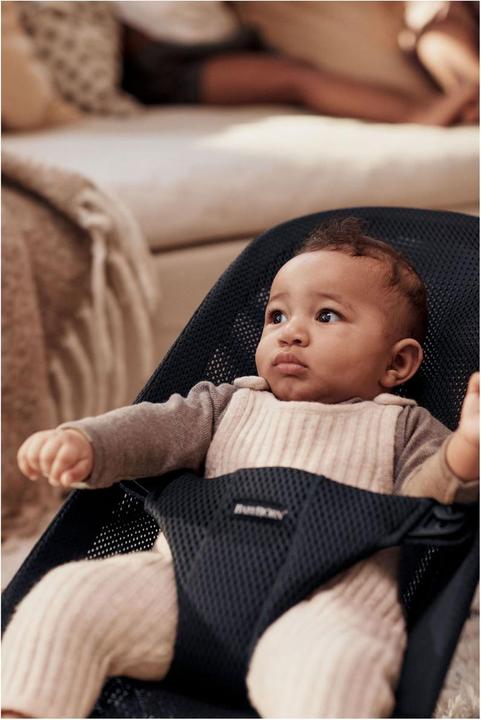 Actual product image BabyBjörn Bouncer Bliss sitter, Black, mesh