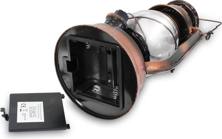 Produktbild Eaxus 2er-Set LED-Sturmlampe mit Akku, 200 lm, 3 W, warmweiss (2 x)