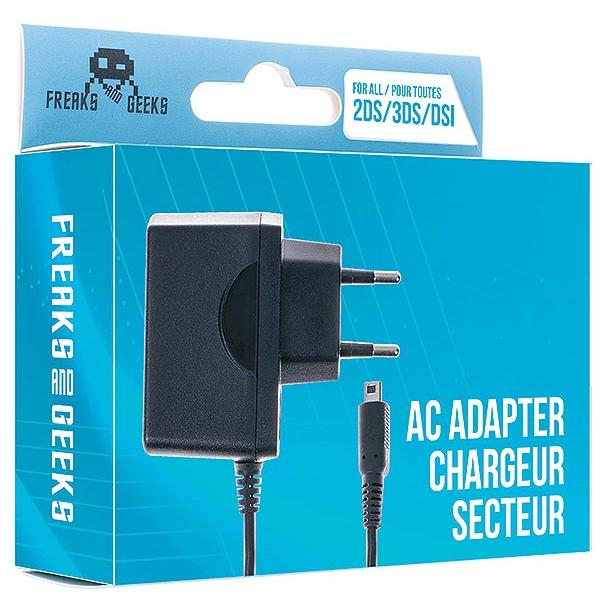 Freaks and Geeks 2DS 3DS DSI Alimentatore, Altri accessori gaming