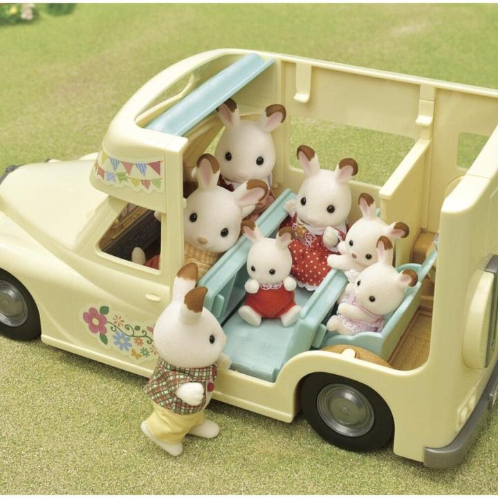 Actual product image Sylvanian Families family campervan