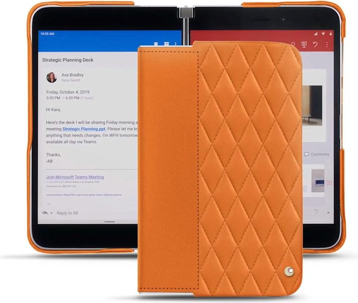 Actual product image Noreve Leather cover (Microsoft Surface Duo)