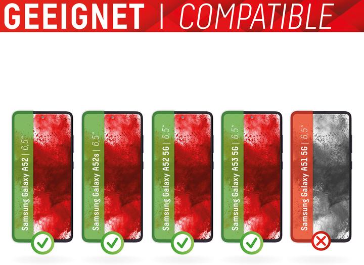 Produktbild Displex Real Glass, 2D Panzerglas (1 Stk., Samsung Galaxy A52, Samsung Galaxy A52 5G, Samsung Galaxy A52s 5G, Samsung Galaxy A53 5G)