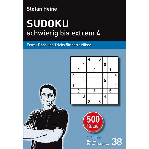 SUDOKU - schwierig bis extrem 4, Sachbücher von Stefan Heine