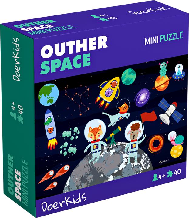 DoerKids Mini puzzle L'univers 40 pièces (40 pièces)