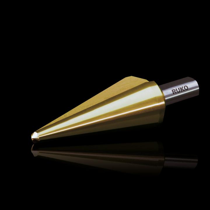 Actual product image Ruko Sheet metal peeling drill HSS-G TiN CBN.Ø 5.0 - 31.0 mm H (31.0 mm)