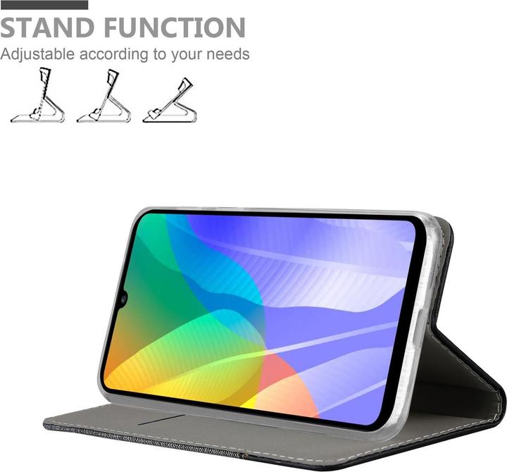 Actual product image Cadorabo Book Jeans Optics Cover (Huawei Y6p)