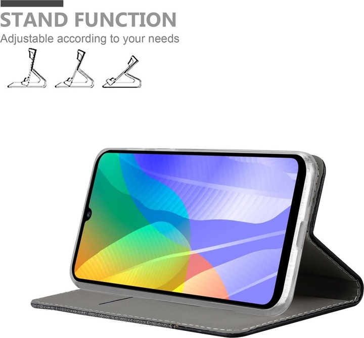 Actual product image Cadorabo Book Jeans Optics Cover (Huawei Y6p)