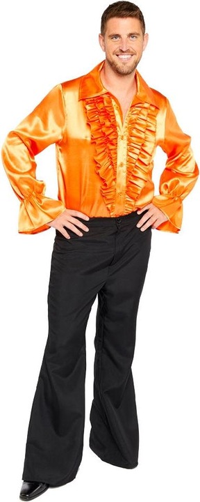Produktbild Amscan 70er Jahre Rüschenhemd Rufus (XL)
