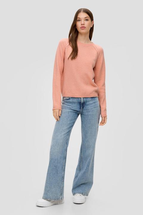 Image du produit s.Oliver Strickpullover Strickpullover mit Rollsaum (M)
