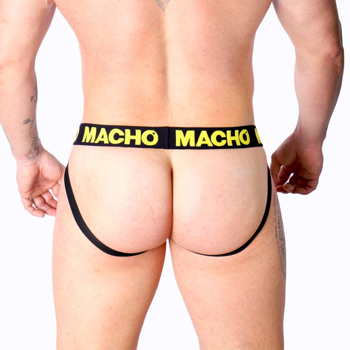 Actual product image Macho Underwear Macho - Mx25a Jock Lycra Yellow L (L)