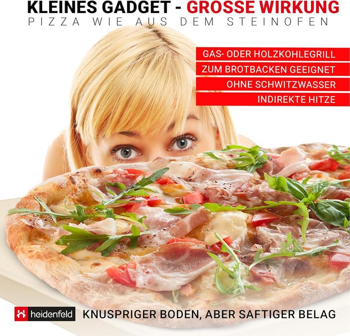 Produktbild Heidenfeld Pizzastein