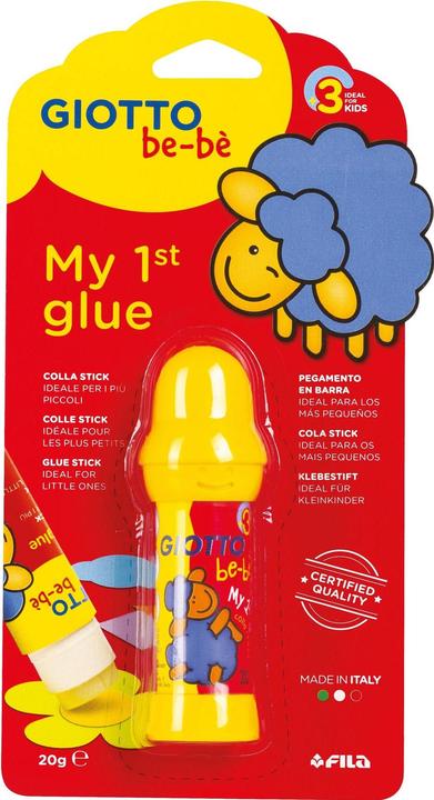 Actual product image Giotto Glue stick bebe Glue stick 1 piece, Transparent