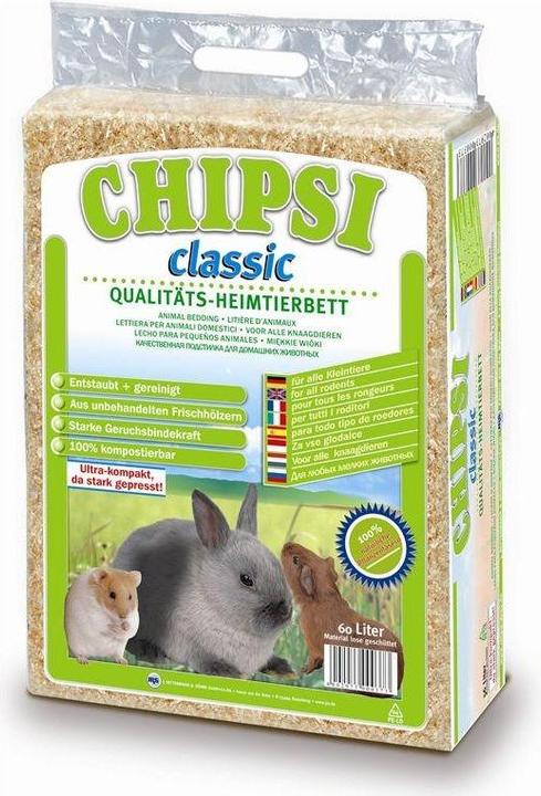 Image du produit Chipsi Litière Classic, 3.2 kg (3.20 kg, Copeaux)