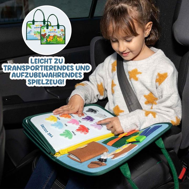 Image du produit Bonnyco Busy Board en feutre pour enfants