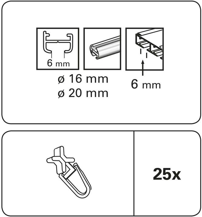 Image du produit Gardinia Planeurs articulés en X