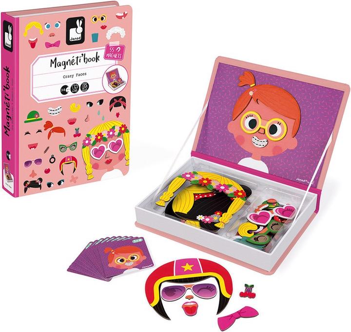 Produktbild Janod Crazy Face Girls (Deutsch, 2 - 8 Jahre)