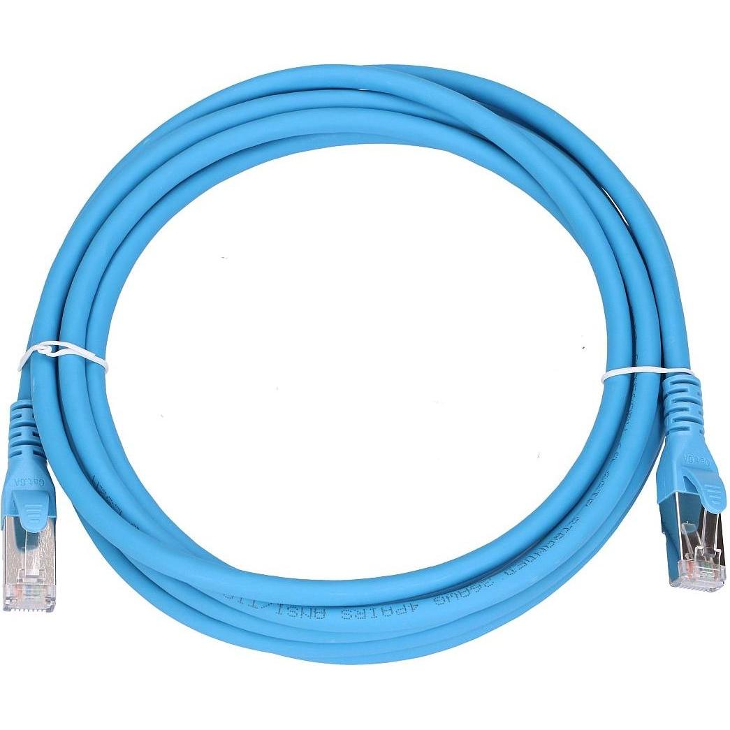 Extralink Kat.6A S/FTP 3m Patchcord LAN Miedź Kabel sieciowy skrętka 10Gbit/s (SF/UTP, CAT6a, 3 m), Netzwerkkabel